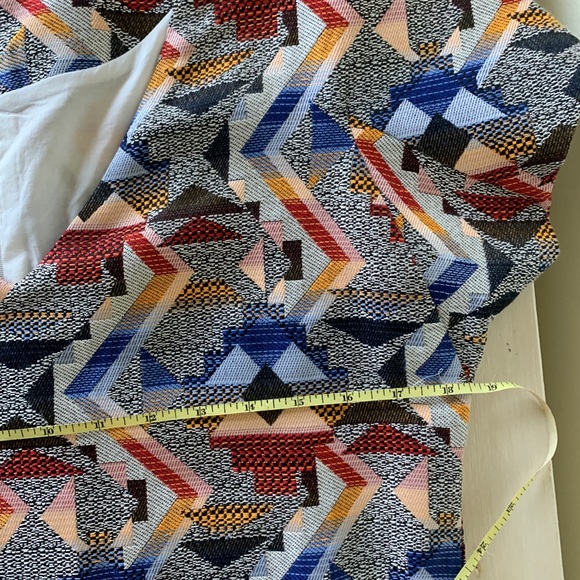 FRNCH Southwest Print Shift Dress pockets sz S NEW - Picture 16 of 16